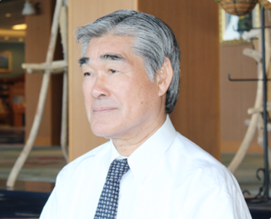 董事長兼社長上野三樹男